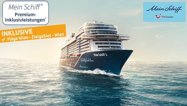 2 Wochen Karibische Inseln Kreuzfahrt inkl. Flüge ab/bis Wien - Mein Schiff 2