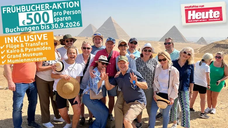 11 Tage Reise Kairo & Kurz-Nilkreuzfahrt & Baden am Roten Meer - 5★ Deluxe MS Solaris II