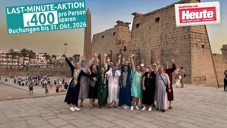 Silvester 2026/27 in Ägypten - Nilkreuzfahrt & Kairo - 5★ Deluxe Solaris