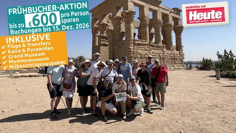 10 Tage Kombi-Reise Kairo mit Nilkreuzfahrt - 5★ Deluxe MS Solaris I