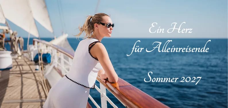 Star Clippers: Ein Herz für Alleinreisende – Sommer 2027