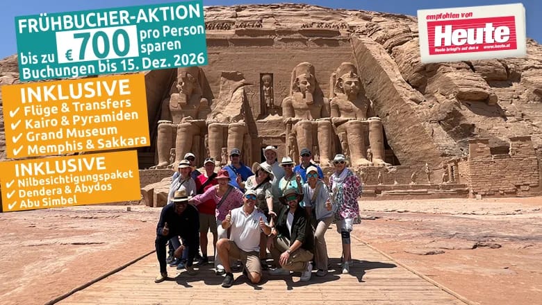 10 Tage Reise Kairo & 1 Woche Nilkreuzfahrt - 5★ Deluxe MS Queens Vision